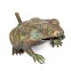 Bronze Frog Sculpture