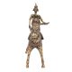 Brass Warrior Horse Statue