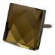 Golden Square Fine Cut Flat Glass Cabinet Knob Online
