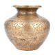 Brass Etched Hand CraftedÂ Water Pot