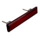 Red Glass Big Door Handle