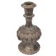 Brass Floral Motif Carving Pot or Hookah Base