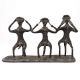 Brass Three Monkeys Statue