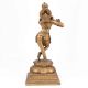 Brass Standing Lord Krishna Figurine