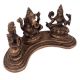 Brass Laxmi Ganesh Saraswati Statue