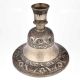 Floral Engraved Metal Hookah Base