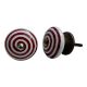 Cherry Pattern Flat Knob