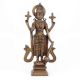 God Vishnu Carved Brass Metal Statue Decor Idol Sculpture