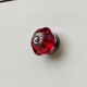 Queen Pink Melon Glass Cabinet Knob