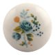 Green Marjoram Flower Ceramic Wine Stopper