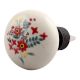 Red Dahlia Flower Ceramic Wine Stopper