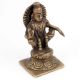 Brass Sitting God Statue