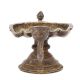 Vintage Indian Brass Oil Lamp Candle Stand