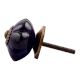 Navy Blue Melon Glass Cabinet  Knob Online