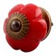 Red Melon Glass Cabinet Knob Online