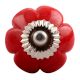 Red Melon Glass Cabinet Knob Online
