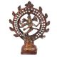 Exotic 13 Cm Nataraja Brass Statue