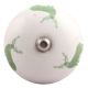 Forest Green Standing Rein Deer Pattern Ceramic Wine Stopper