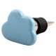 Turquoise Cloud Ceramic Wine Stopper