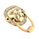 Solid Brass Lions Head Door Knocker