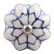 Blue Flower Medium Ceramic Wine Stopper