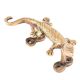 Golden Brass Lizard Door Handle