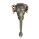 Black Brass Elephant Door Handles