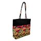 Boho Black Paiseley Embroidery Shoulder Bag