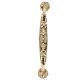 Brass Dual Side Tribal Figure Door Handle