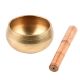 Brass Singing Bowl With Wooden Mallet