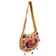 Round Elephant Hand Embroidered Sling Bag