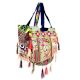 Navy Blue Sling Tribal Banjara Bag With Tassels