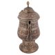 Engraved Copper Samovar with Flora and Leaf Design