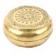 Vintage Engraved Brass Chapati Box