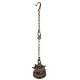 Handmade Sarai Villlaku Hanging Diya Brass Oil Lamp