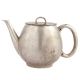 Hand Crafted Nickel Plated Brass Teapot Kettle