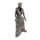 Vintage Brass Lady Statue