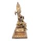 Sitting Goddess Laxmi Handmade Brass Statue