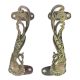 Decorative Peacock Door Handle (In Pair)