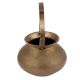 Old Brass Handcrafted Unique Shaped Holy Water Pot or Kamandal