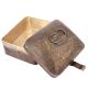 Brass Square Shape Trinket Box