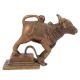 Brass Metal Standing Nandi
