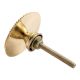 Golden Brass Cut Cabinet Knobs Online