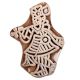 Set of 1 Piece New Wooden Printing Block