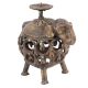 Tribal Brass jali Elephant Candle Stand