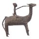 Brass Dokra Work Camel with Rider Statue