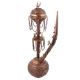 Copper Hookah Embossed Design and Ornamentation