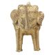 Handcrafted Jali Design Brass Elephant Statue