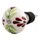 Green Leaf Ceramic Wine Stopper