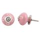 Pink Flower Knob